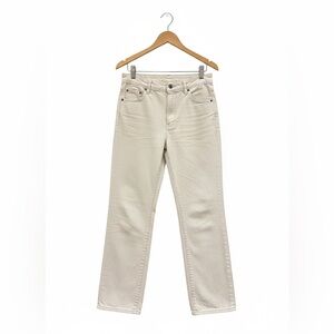 ROLLAS Cream Original High Rise Straight Jeans 27